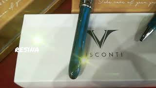 Visconti Rembrandts azzurro pen collection [upl. by Lorenzo]