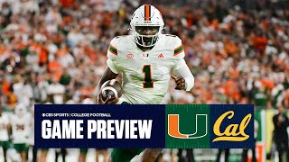 College Football Week 6 No 8 Miami at Cal Game preview Experts share their predictions [upl. by Doownil]