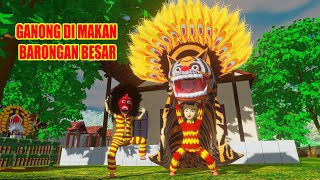 KUNCUNG DAN KAWAN BERMAIN BARONGAN BESAR [upl. by Panta491]