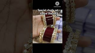 Karva chauth cudra set 🤩beautiful trending shortsfeed [upl. by Marylee272]