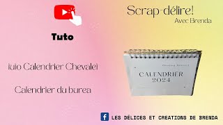 Tuto Calendrier Chevalet [upl. by Brynn]