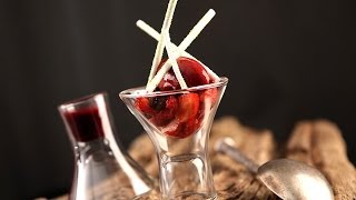 Recette du Sorbet glacé aux fruits rouges par le MOF Thierry Bamas [upl. by Brenda]