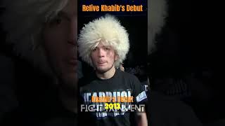 Khabib Nurmagomadev UFC debut highlights 🙈 [upl. by Yousuf]