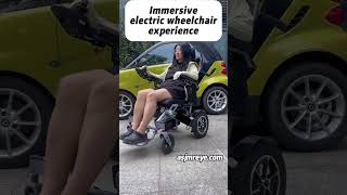 Immersive electric wheelchair experience [upl. by Habas]