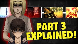 Attack on Titan PART 3 RECAP  AOT Final Season Explained [upl. by Uel]