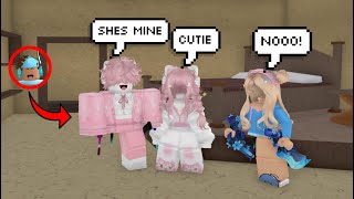 Matching With EGIRLS In Front Of My GIRLFRIEND Murder Mystery 2 [upl. by Latsyrhc733]