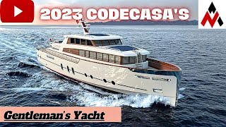 2023 Codecasas  Gentleman’s Yacht  Vintage Luxury  Styling  Luxurious Yacht [upl. by Amlez]