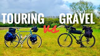 Touring Bike vs Gravel Bike  Which is best for bikepacking [upl. by Annoiek]