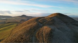 DJI mini Above and around Lomond hills every season snow sun rain Dji drone view DJI Fife [upl. by Anne-Marie658]