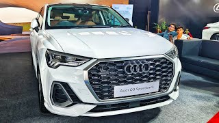 Launched Audi Q3 Sportback 2024 In India Hindi Review [upl. by Carlisle875]