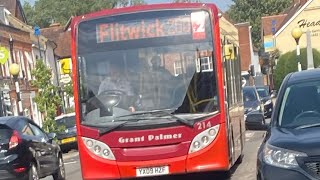 Grant Palmer ADL Enviro200 214 YX09 HZF on Route 200 [upl. by Eidnas]