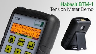 BTM1 Tension Meter Demo [upl. by Aileen335]