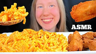 ASMR MAC amp CHEESE amp TENDERS MUKBANG EATING SOUNDS [upl. by Barnabe417]