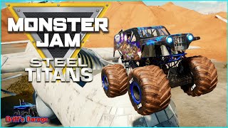 Monster Jam Freestyle Playground 5  Jumps Crashes and Funny Moments [upl. by Krauss]