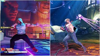 Street Fighter 6  Ed Gameplay Comparison [upl. by Idnahk]