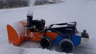 4x4 Remote control snow blower [upl. by Tireb911]