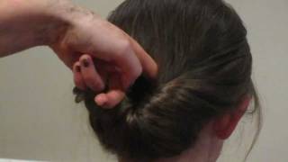 How To Easy Everyday Updo [upl. by Boarer843]