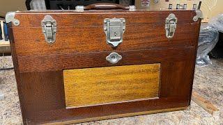 H Gerstner amp Sons vintage machinist tool box [upl. by Femi]