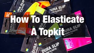 How to elasticate a top kit using the new dura slip hybrid elastic [upl. by Teahan853]