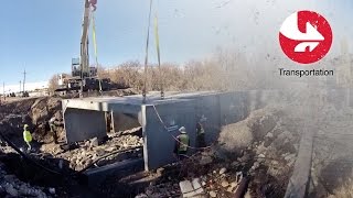 Precast Bridge Replacement amp Undercrossings  The 3 Three Sided Bridge [upl. by Nniroc]