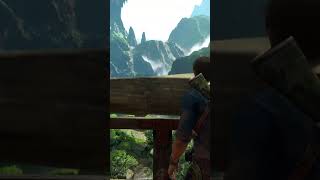 PEGANDO UM ELEVADOR COM ESSA VISTA  ps5 games uncharted unchartedgameplay engedugames [upl. by Loralie]