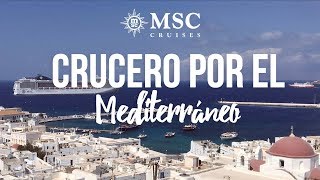 Crucero por el Mediterráneo con MSC Magnifica [upl. by Prochoras]