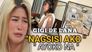 Gigi De Lana inaming ayaw na nyang kumantaAlamin kung ano ang naging dahilan ng kanyang pagsuko [upl. by Laeahcim]