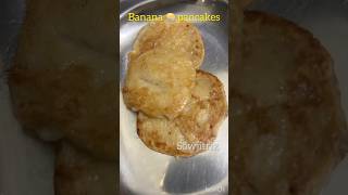 🍌 Banana Pancakes Kids kosam😍😍 bananarecipe pancake kids food kidsfood babyfood ytshorts [upl. by Yam]