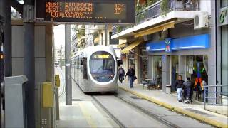 The tramway in AthensGreece HD [upl. by Critta837]