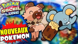 NOUVEAUX POKEMON NOUVELLES FORMES DE LÉGENDAIRES  POKEMON LUNE ET SOLEIL [upl. by Mikal]