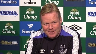 Ronald Koeman Full PreMatch Press Conference  West Brom v Everton  Yannick Bolasie amp Joe Hart [upl. by Ysset71]