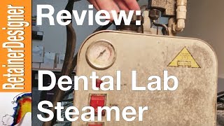 Review Dental Lab Steamer  Reliable 5000 Steam Cleaner [upl. by Suirradal]