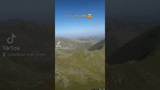 Can the Helvellyn summit be beaten❓ hiking helvellyn mountains lakedistrict wildcamping [upl. by Nihahs]