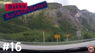 Bakka Nærøyfjorden  Aurlandsfjellet Driving Norway 16 [upl. by Danni]