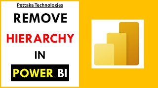 How to Remove Date Hierarchy in Power BI [upl. by Aicila]