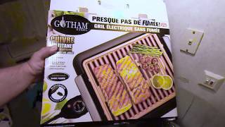 Gotham Steel Electric Smoke Less Grill As Seen On TV Camping Review By Wanderlust Estate [upl. by Hazen]