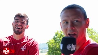 FCKTrainingslager Tag 4  Interview mit Sascha Mockenhaupt [upl. by Adikam]