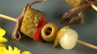 Rezept Spanische Banderillas Tapas [upl. by Asilaj84]