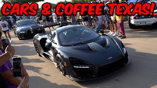 I Went To The Biggest Car Show In Texas And It Was WILD  Cars And Coffee Texas [upl. by Ardnauqal698]