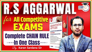 RS AGGARWAL  Chain Rule  In One Video  Complete Chain Rule  IBPS  SBI  SSC CHSL CGL RRB [upl. by Cirderf]