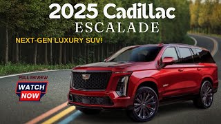 2025 Cadillac Escalade Top Features You Need to Know [upl. by Remo]