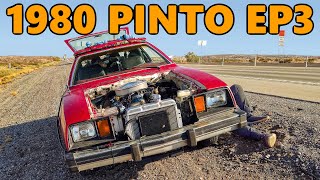 Driving a Craigslist V8 Ford Pinto 3000 Miles Home Driving Falling Apart Running Hot Ep3 [upl. by Bedad]