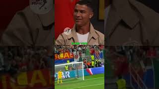 Ronaldo on the Euros Penalty miss 👀👀 [upl. by Sherlock293]