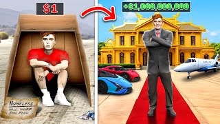 1 vs 1000000000 LIFE in GTA 5 RP [upl. by Niuqauj]