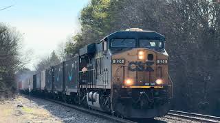 CSX Train I026 Northbound Intermodal Madison Tennessee 232024 [upl. by Zoeller]