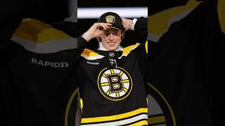 Boston Bruins Pick Dean Letourneau 25th Overall in the 2024 NHL Entry Draft [upl. by Wadesworth]