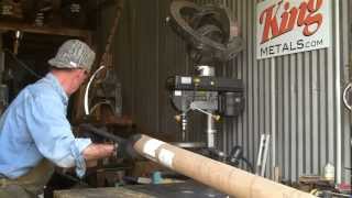 Howto Weld Wrought Iron Stair Rails by Mitchell Dillman [upl. by Kathe]