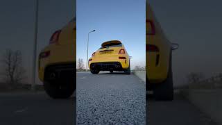 2019 Abarth 595 Competizione Record Monza Exhaust [upl. by Bronnie]