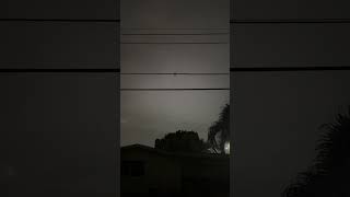 Spotted this yesterday at Hollywood Florida Can’t figure it out ufo aliens lightsinthesky fyp [upl. by Anivle]