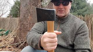 Cold Steel Axe Gang Hatchet review [upl. by Artek]